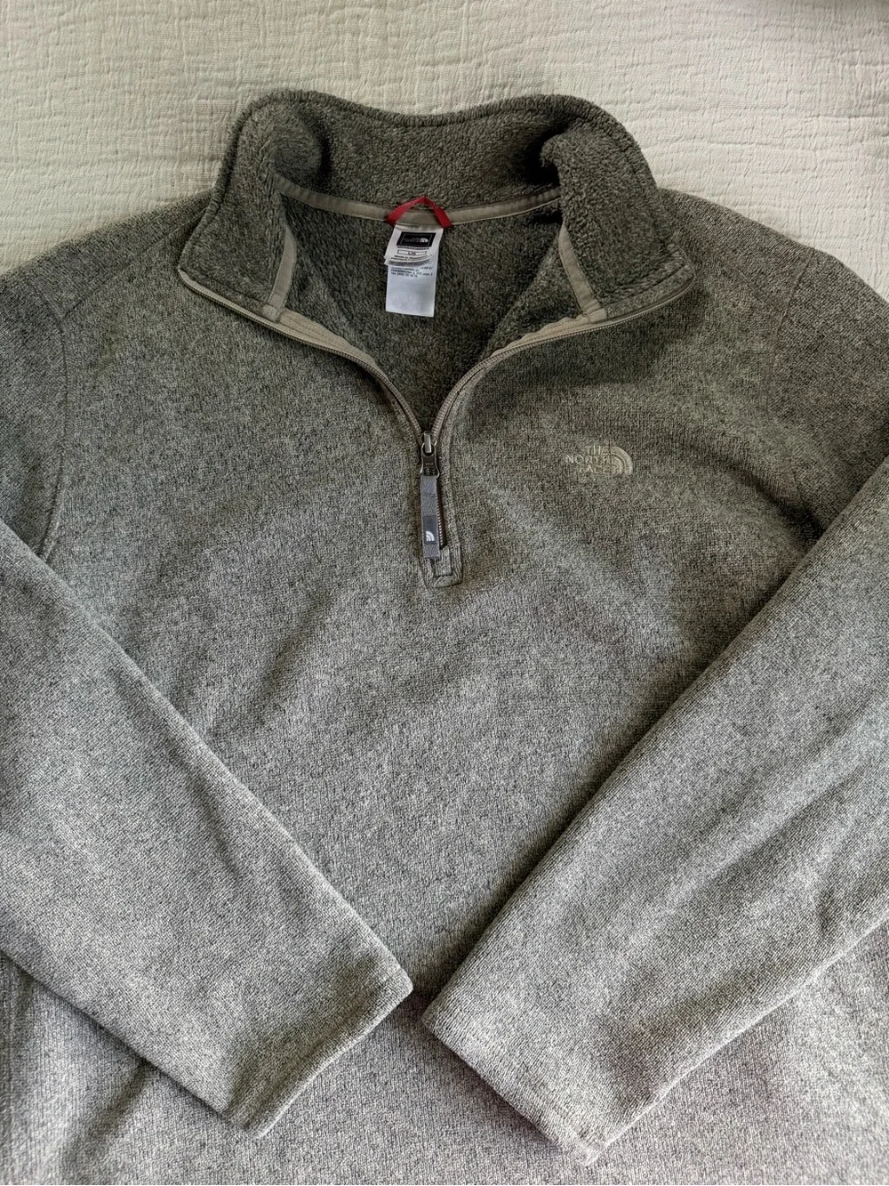 North Face quarter zip jacket